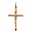 R16278:104178:P Yellow Gold Filled Crucifix Pendant