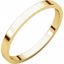 F7.5:143362:P 10kt Yellow 2mm Flat Band