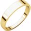 FT10:142732:P 10kt Yellow 4mm Flat Tapered Band