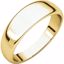 HRT4.5:146192:P 10kt Yellow 6mm Half Round Tapered Band