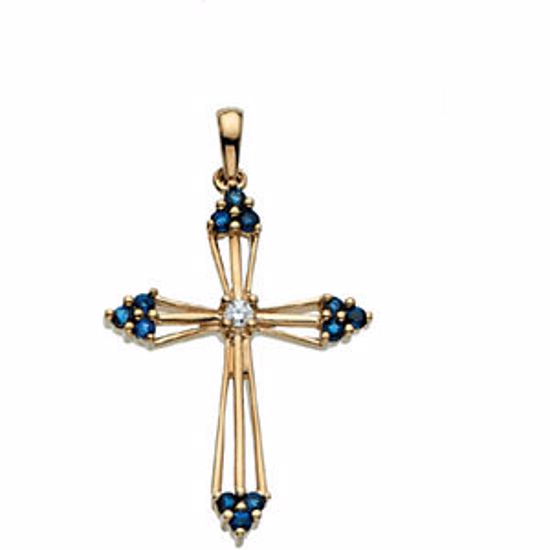 R80074S:163731:P Cross Pendant