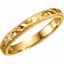50071:180875:P 14kt Rose 3mm Hand-Engraved Band Size 9