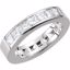 61003:250999:P Platinum 1 1/6 CTW Diamond Anniversary Band