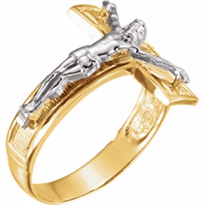 R43001:305649:P Men's Crucifix Ring