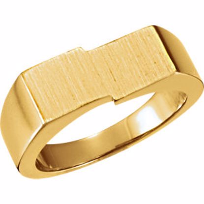 9469:48027:P 14kt Yellow 9x16mm Men's Signet Ring