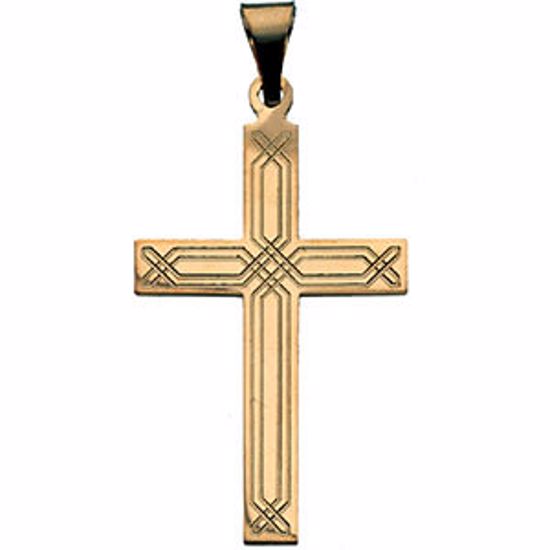 R16165:67684:P Cross Pendant