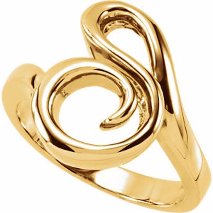 5811:122392:P 14kt Yellow Fashion Ring 