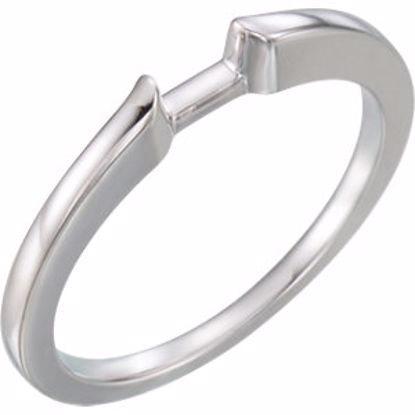 10893:124847:P 10kt Yellow Band for 4.1mm Round Engagement Ring Mounting