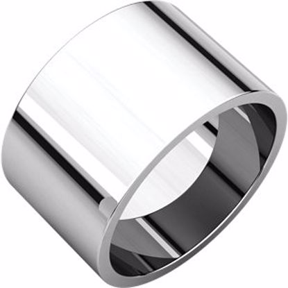 F12.5:139964:P Platinum 12mm Flat Band
