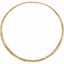 CH320:153734:P 14kt Yellow 10-Stand Spiral 17" Chain
