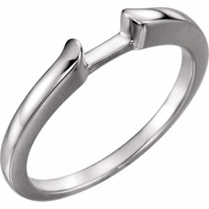 10893:143617:P Platinum Band for 5.2mm Round Engagement Ring Mounting