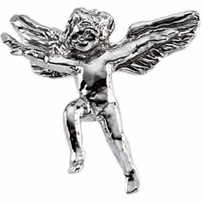 R8001:164310:P Flying Cherub Lapel Pin