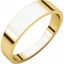 FT12:146711:P 14kt Yellow 5mm Flat Tapered Band