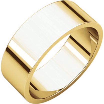 F6.5:184759:P 10kt Yellow 7mm Flat Band