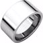 FIR6.5:224802:P Platinum 10mm Flat Comfort Fit Band
