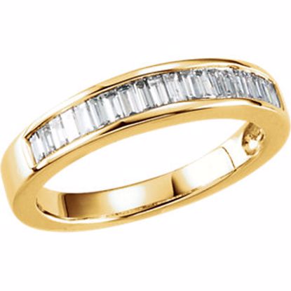 62184:262819:P 14kt Yellow 1/2 CTW Diamond Anniversary Band Size 8