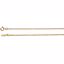 CH469:244034:P 14kt Yellow 1mm Rope 24" Chain