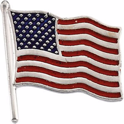 R16753:255470:P American Flag Lapel Pin