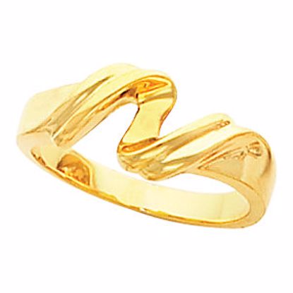 50294:276745:P 18kt Yellow Freeform Ring