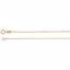CH616:288111:P 14kt Yellow .50mm Diamond Cut Singapore 24" Chain