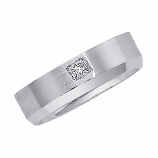 63475:290943:P 14kt White 1/6 CTW Diamond Band Size 11
