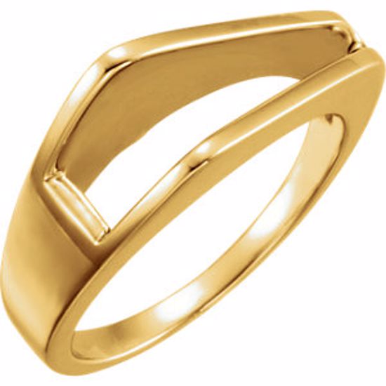 4981:23611:P 14kt Yellow Freeform Ring