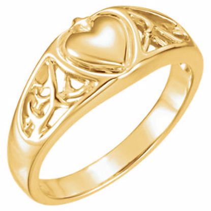R6509:66586:P Heart Ring