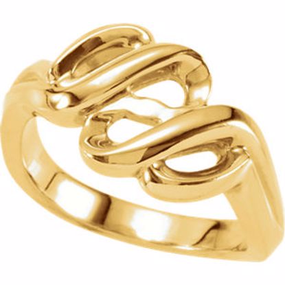 5671:78110:P 14kt Yellow Fashion Ring 