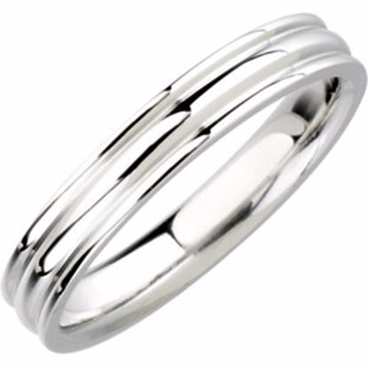 5983:143818:P Platinum Comfort Fit Design Band Size 7