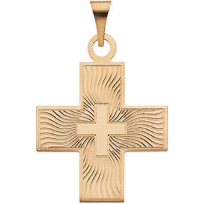 R41035:163233:P Greek Cross Pendant