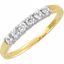 60208:207455:P 14kt Yellow 1/4 CTW Diamond Anniversary Band