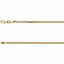 CH521:242117:P 14kt Yellow 2mm Diamond Cut Wheat 16" Chain
