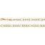 CH497:244909:P 14kt Yellow 4.75mm Hollow Figaro 16" Chain
