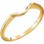 120690:274801:P 10kt Yellow 6x4mm Band Mounting