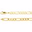 CH629:288312:P 14kt Yellow 5.5mm Figaro 8" Chain
