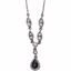 63568:297542:P Blue Sapphire & Diamond Necklace
