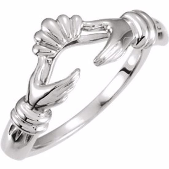 120080:198741:P Claddagh Wrap-Style Ring Enhancer 