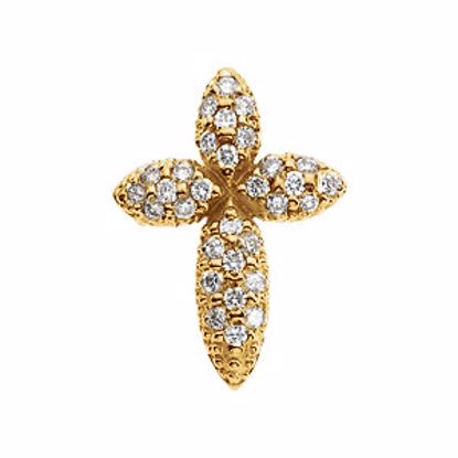 R41235D:100107:P Cross Pendant