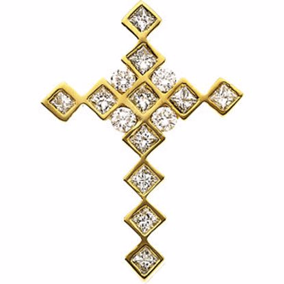 R41234D:100108:P Cross Pendant