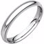 MGR6:122825:P Platinum 3mm Milgrain Comfort Fit Band