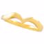 4217:4751:P "V" Freeform Ring