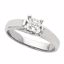 64151:20718:P Platinum 1/2 CTW Diamond Princess Woven Engagement Ring