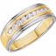 63894:100511:P 14kt Yellow 1/4 CTW Diamond Band