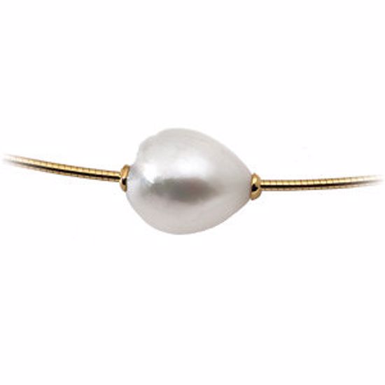 64376:289624:P  South Sea  Cultured Pearl Slide Necklace
