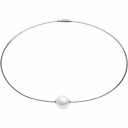 64376:289681:P  South Sea  Cultured Pearl Slide Necklace