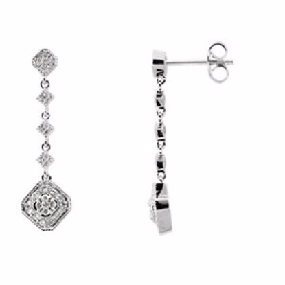 63576:2973490:P Diamond Earrings