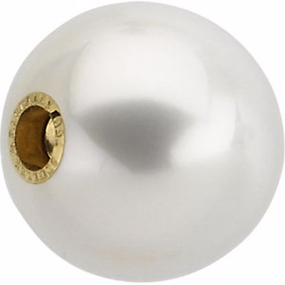 64583:289631:P 18kt Yellow 12mm South Sea Cultured Pearl Swap