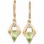 62005:2546970:P Peridot & Diamond Earrings