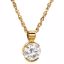 64858:100800:P Bezel Set Pendant