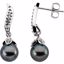 64218:1004540:P Akoya Cultured Pearl & Diamond Earring